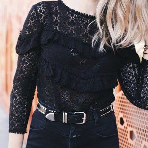 ✨NWT✨ Sezane - Ninon Lace Blouse